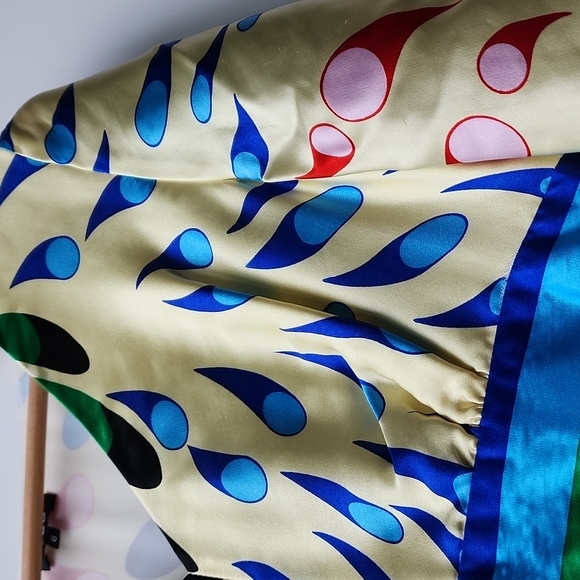 Vintage Silk Pop Printed Dress - Picture 2 of 9